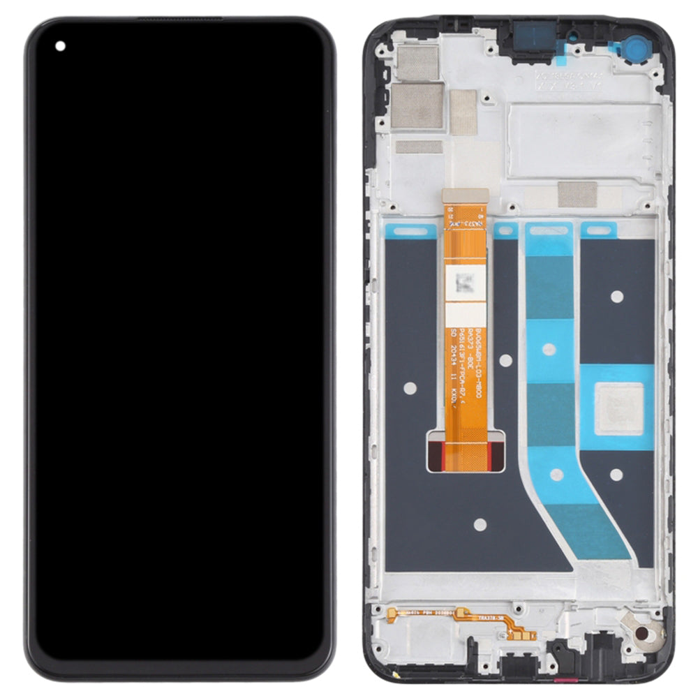 For Realme 7i (Asia) RMX2103 / C17 Grade C LCD Screen and Digitizer Assembly + Frame Replacement Part (without Logo) For Realme 7i (Asia) RMX2103 / C17 Grade C LCD Screen and Digitizer Assembly + Frame Replacement Part (without Logo)
